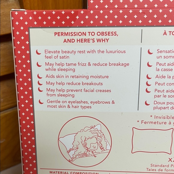 Kitsch Satin Pillowcase Set - Shimmery Silver Taupe - Picture 5 of 15